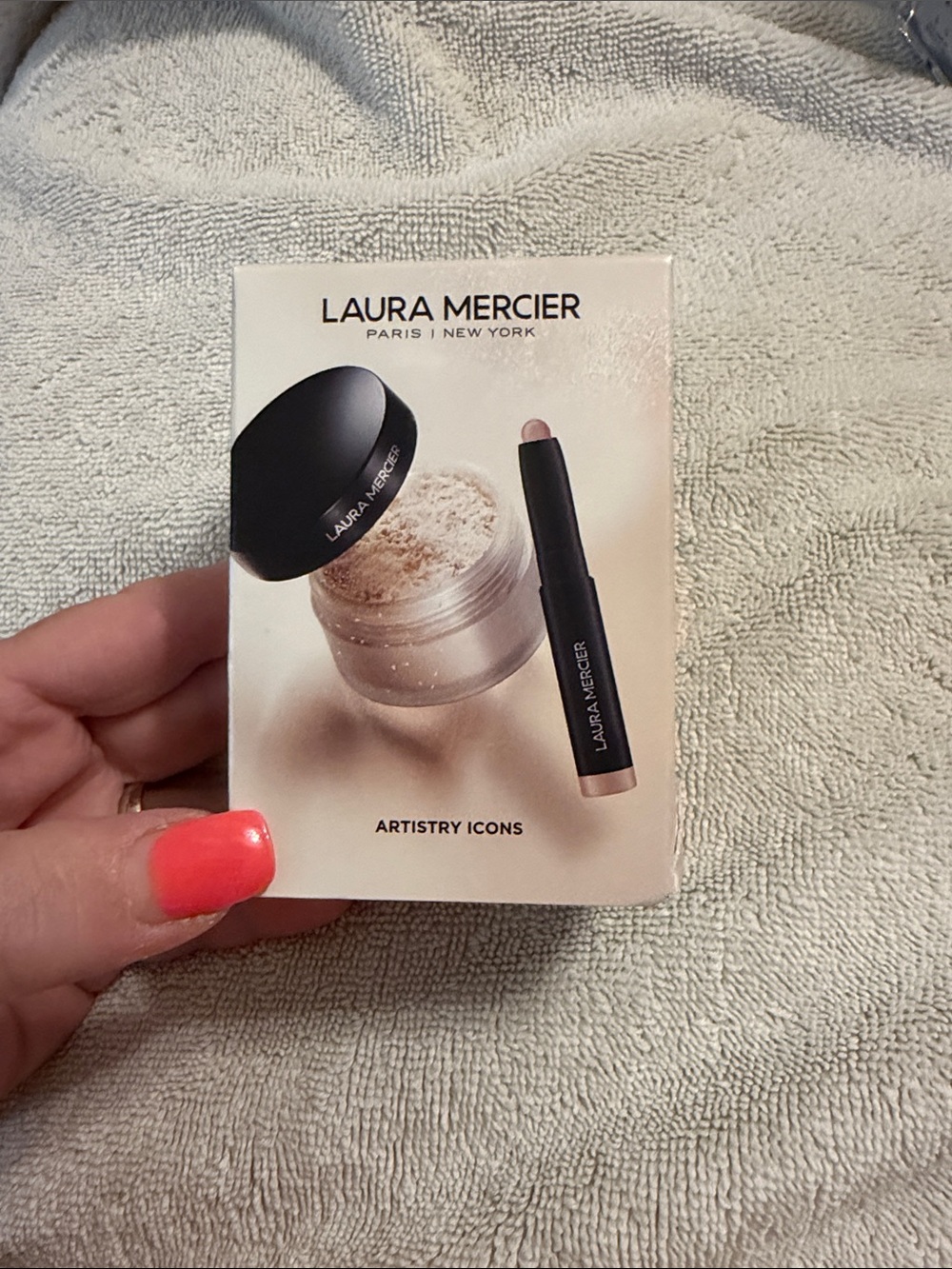 Laura Mercier Translucent Setting Powder & Mini Shadow Stick - Neutral Beige NEW